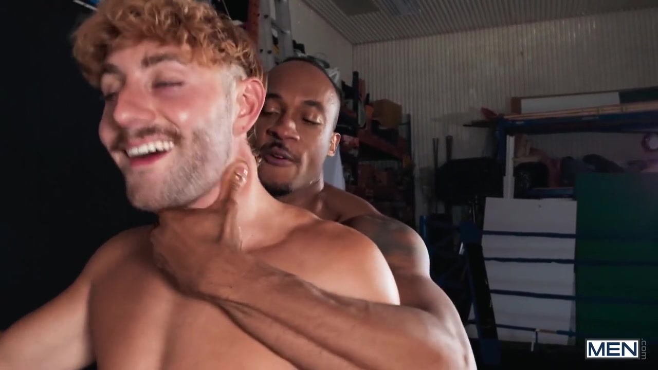 Champs Chest Soaked With Submissive Jacksons Load