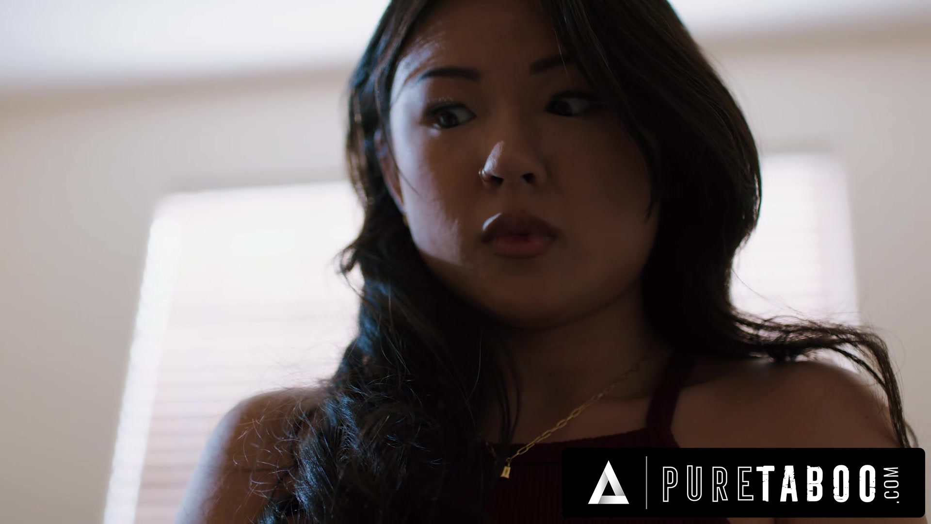 PURE TABOO Shocked Lulu Chu Discovers BDSM Sex Tape From Neighbors Seth Gamble & Kimmy Kimm