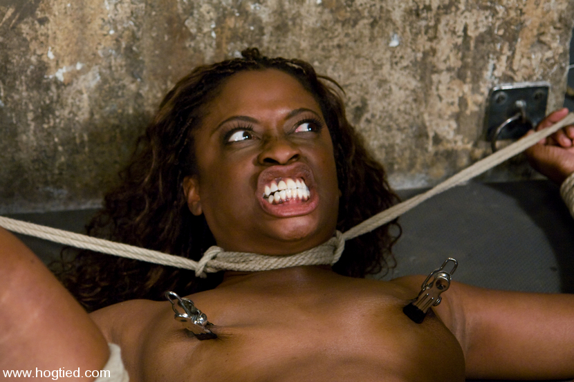 Monique in HogTied Welcome Sexy Milf Monique For Her First Hardcore Bondage Experience. - HogTied