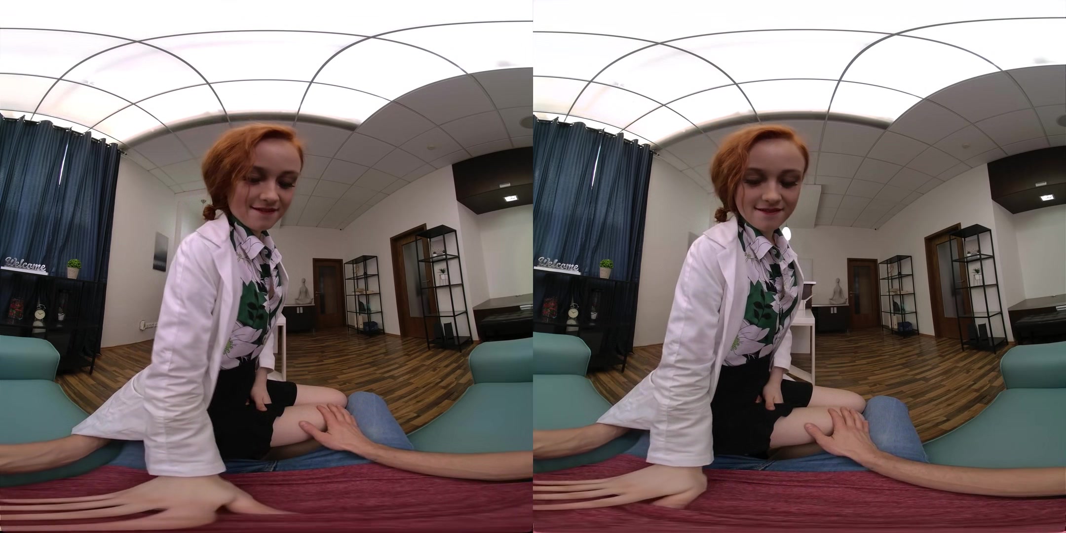 Waiting For The Doctor - Redhead Sheryl X Hardcore VR Porn and Facial