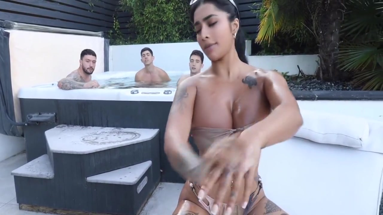 India Wants Us To Fill Her Body With Oil For Triple Penetration With Jimmy Bud, Rauls Bud And Brady Bud