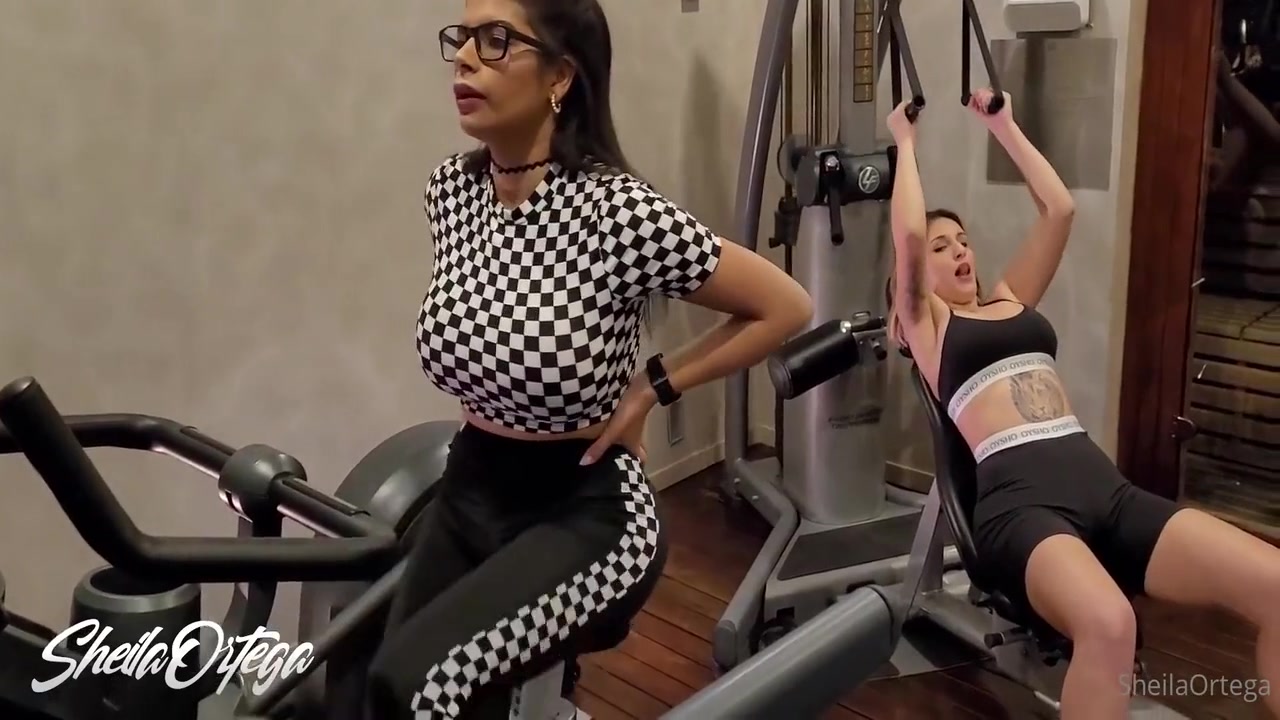 Lesbians Get Hot In The Gym And Go To The Bathroom To Fuck 8 Min - Myss Alessandra And Sheila Ortega