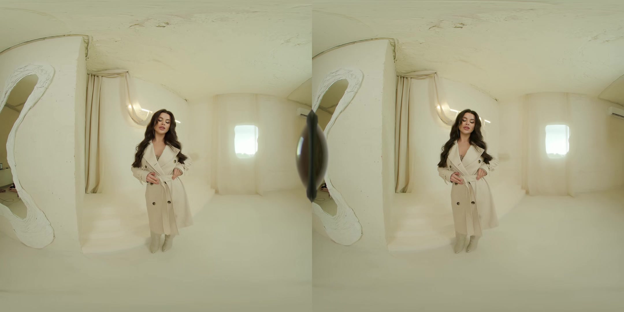 Annet In A Beige Coat - Vrsun - Vr Porn Video
