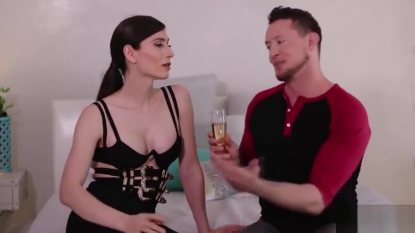 Horny Brunette TS Korra DelRio fucks dude til dude cum