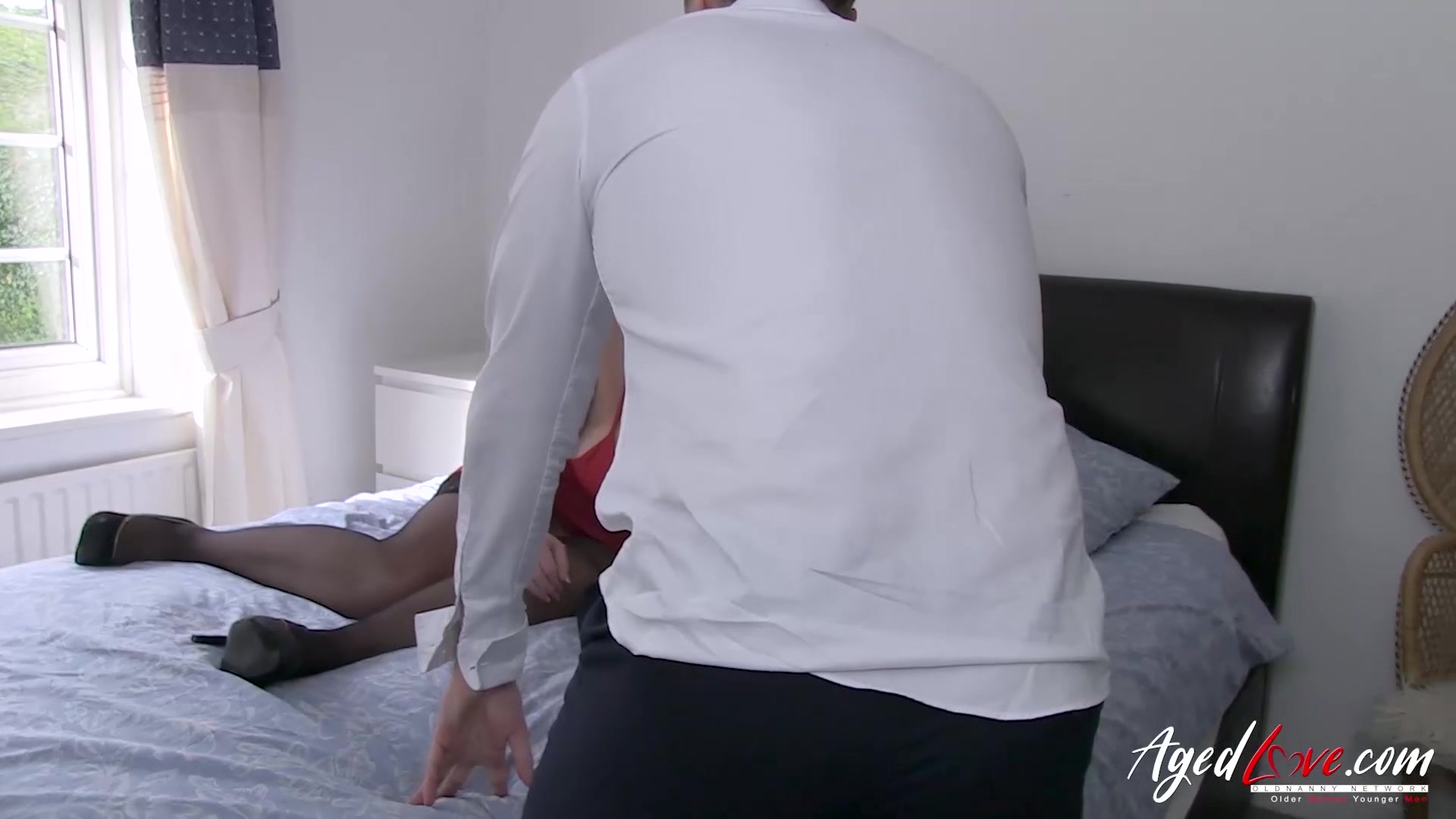 AGEDLOVE Mature Couple Karlie Simon and Sam Bourne Trying Hardcore Positions