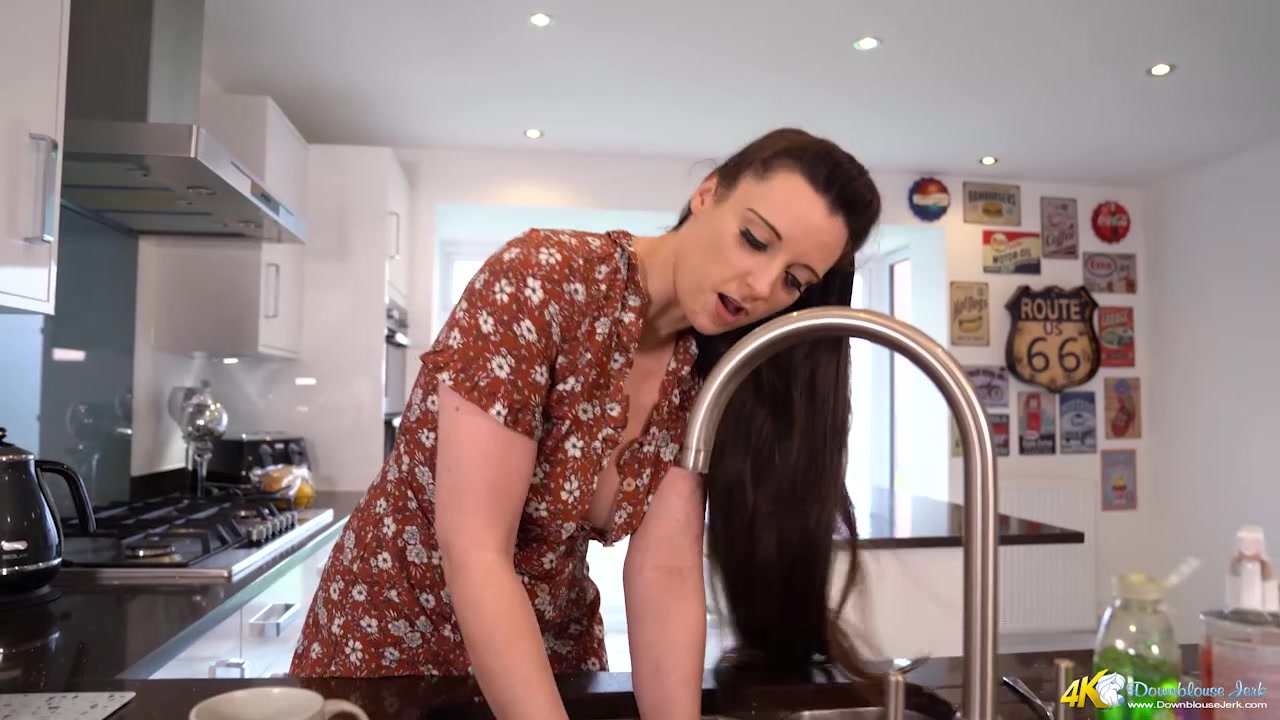in Make A Mess - DownblouseJerk