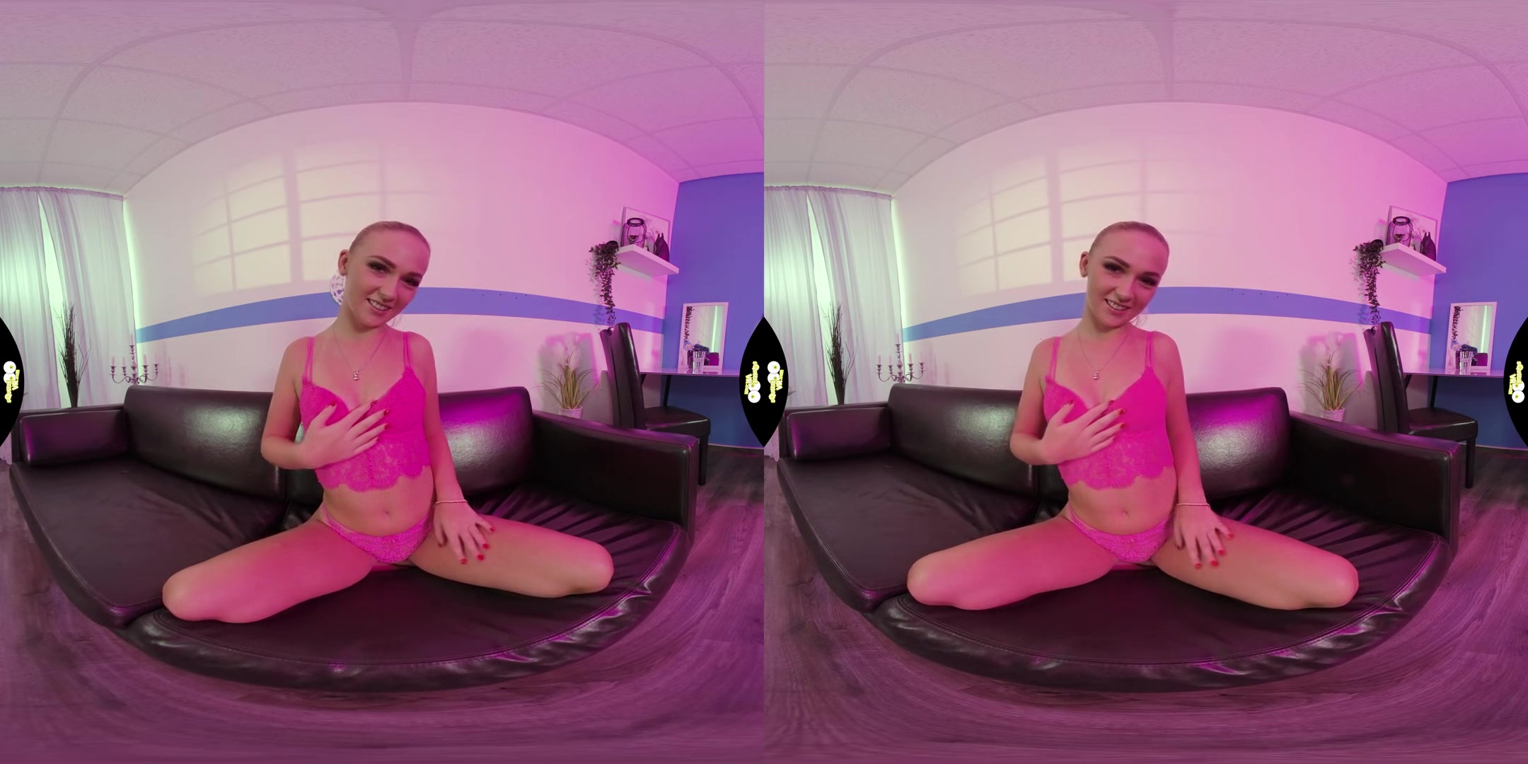 I'm so Lonely - Euro Pornstar in Pink Lingerie Solo Masturbation