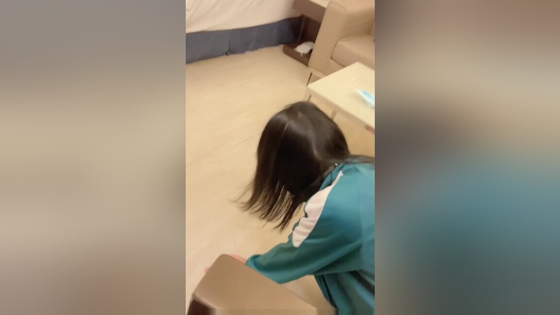Chinese Cute teen 18+ Doggystyle Fucking