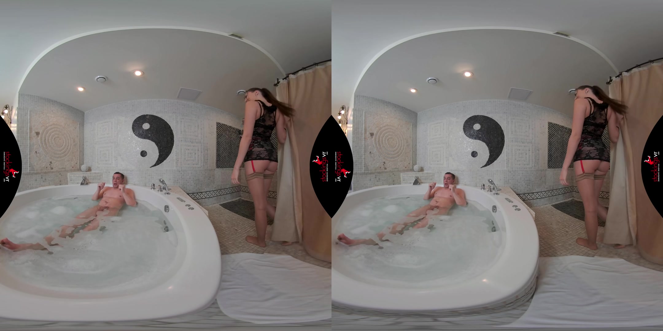 Dripping Wet And Steamy - StockingsVR