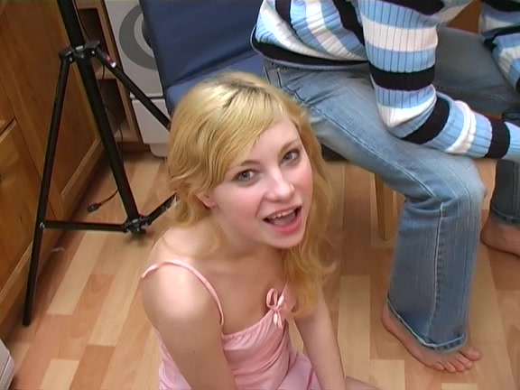 Cute college beauties engulfing and fucking dongs at the party