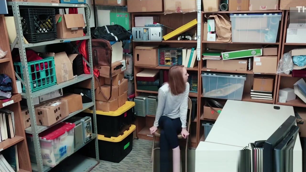 Ginger teen 18+ shoplifter