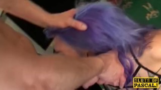 Euro BDSM sub analfucked 