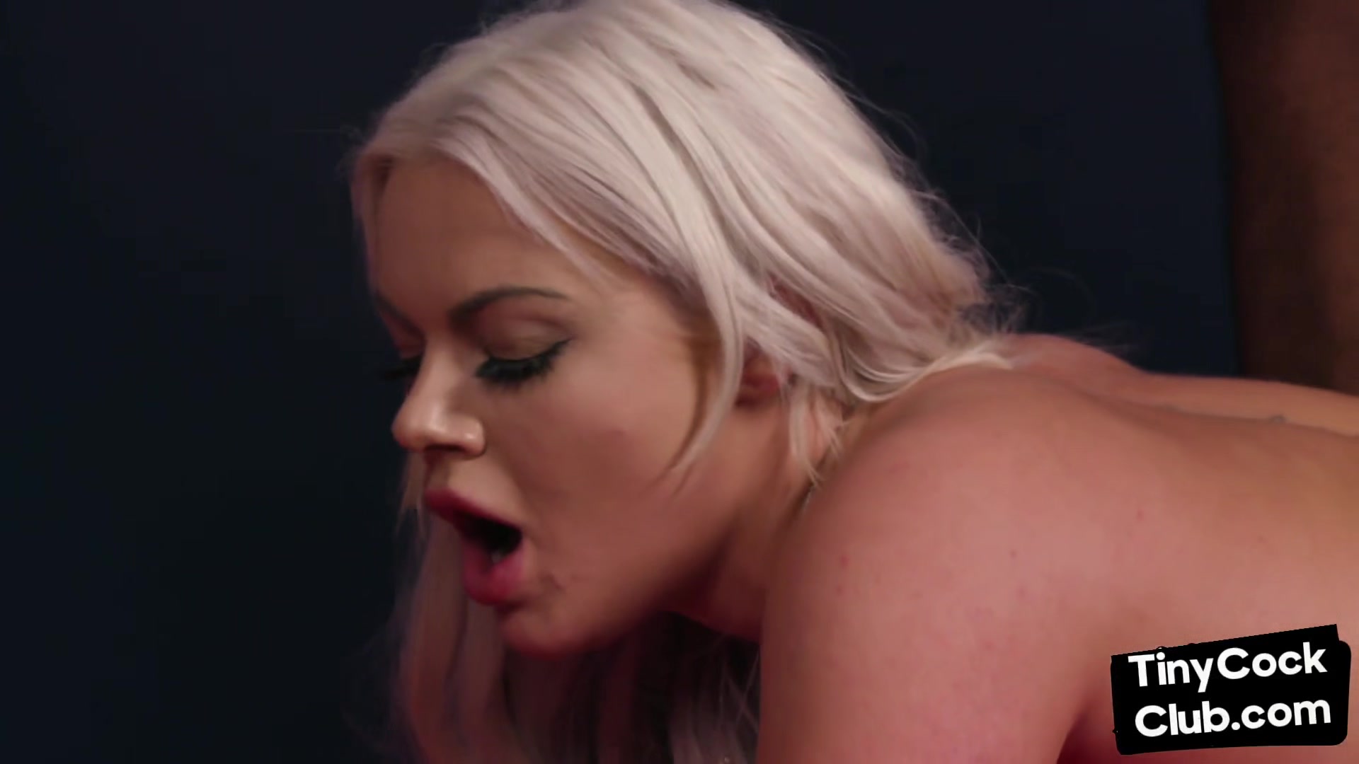 Small dick dude humiliated by watching IR fucked wife