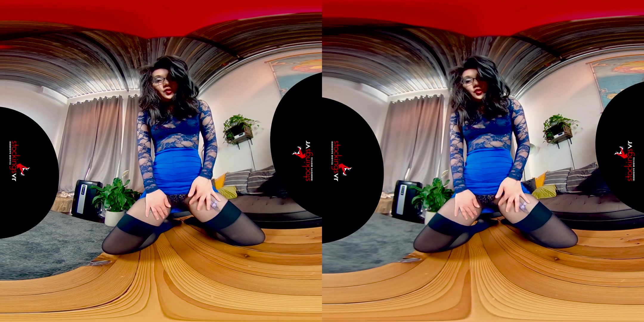 Amy Jane in Escape To A Sensual Nylon World - StockingsVR