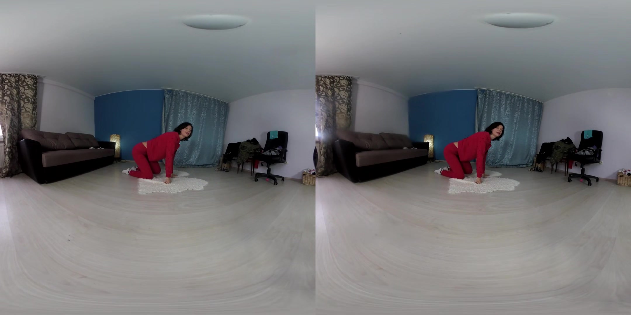 Stefania Does Gymnastics - Nude Yoga Limber Teen Toying