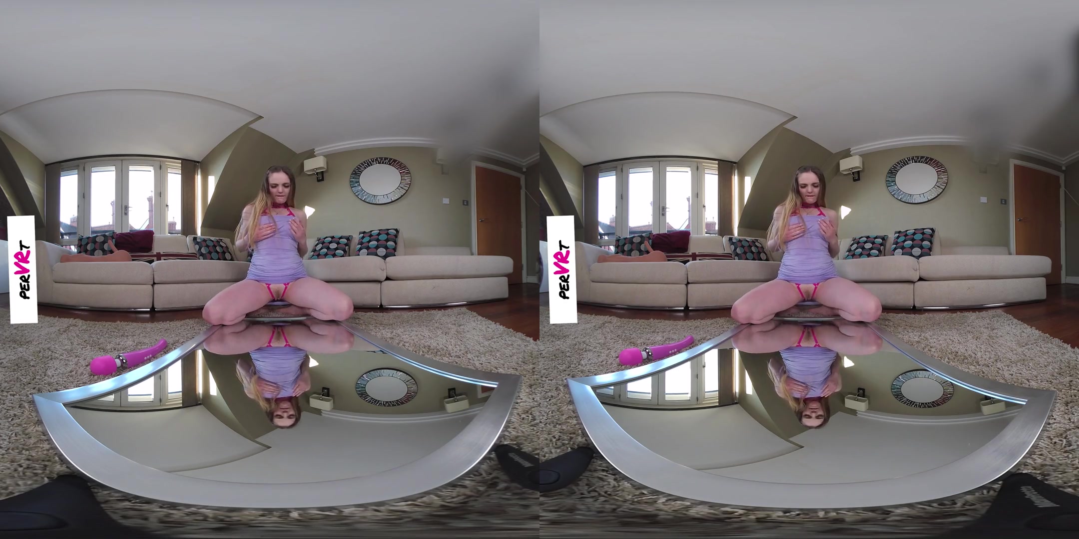 The Busty Brit is Back Mirror