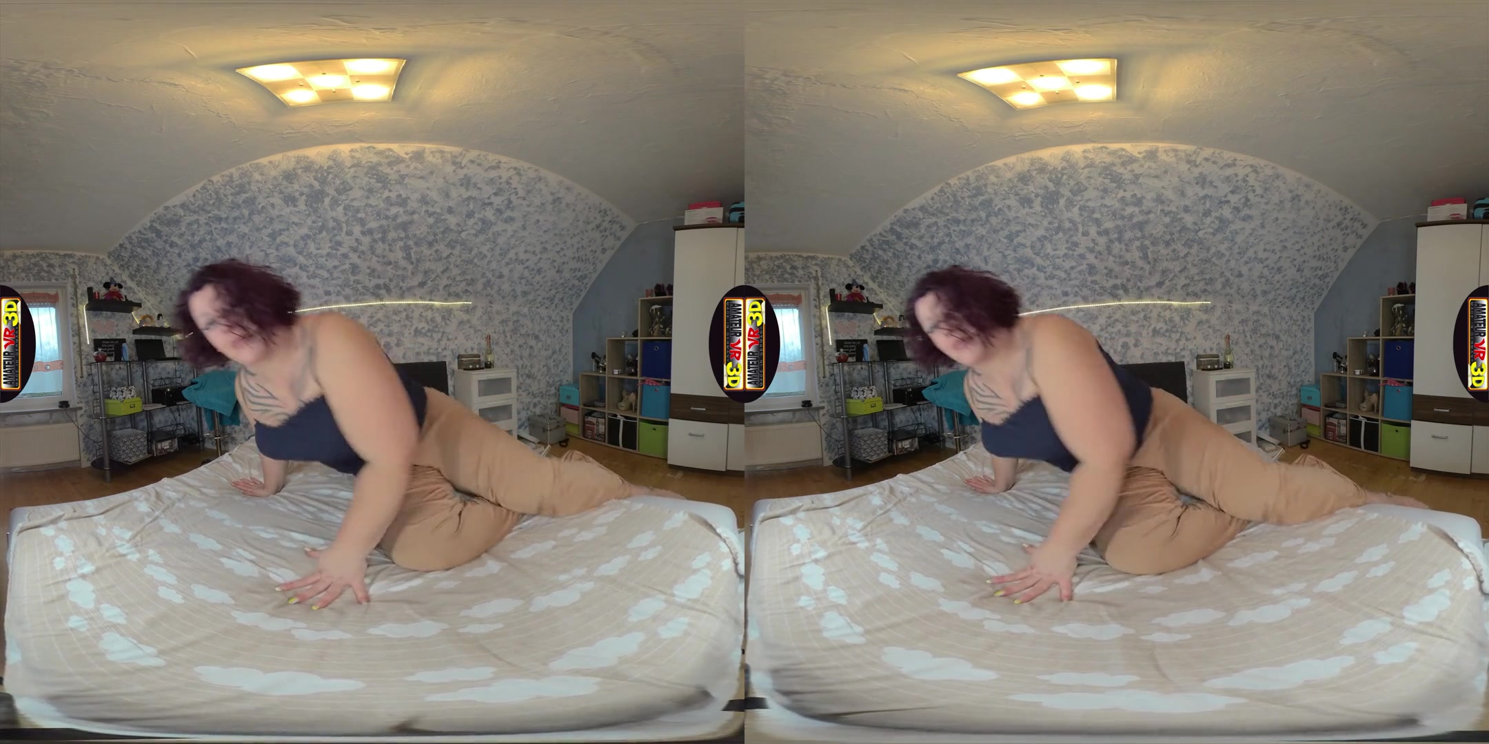 Lea - Your Tattooed Squirting Bitch; Amateur BBW Alt-Girl Solo Masturbation
