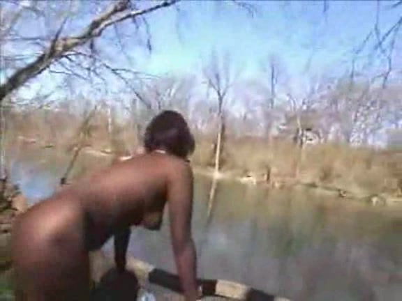 Nature calls this black chick and she responds