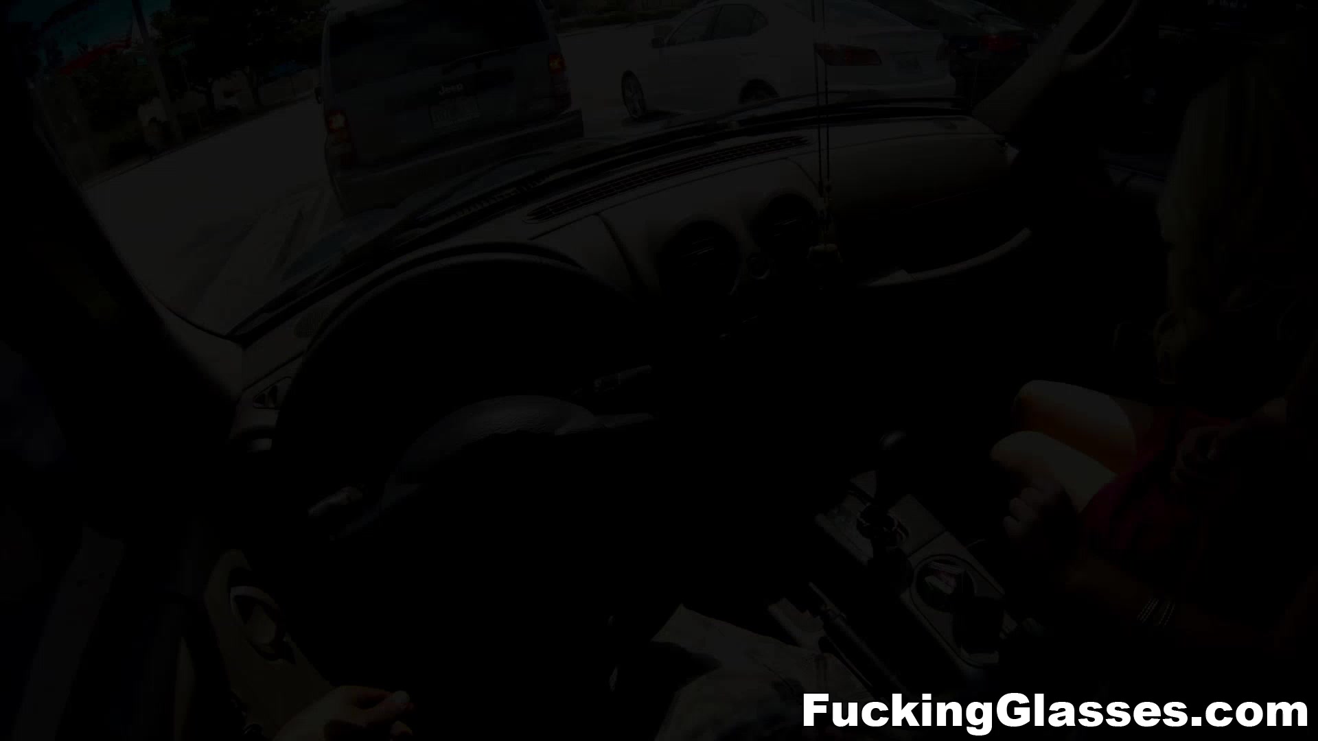 Fucking Glasses - Ashley Stone - BJ on a ride and backy