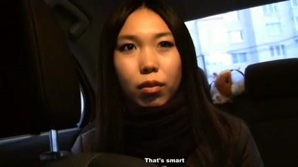 Hot oriental in pick up porno video