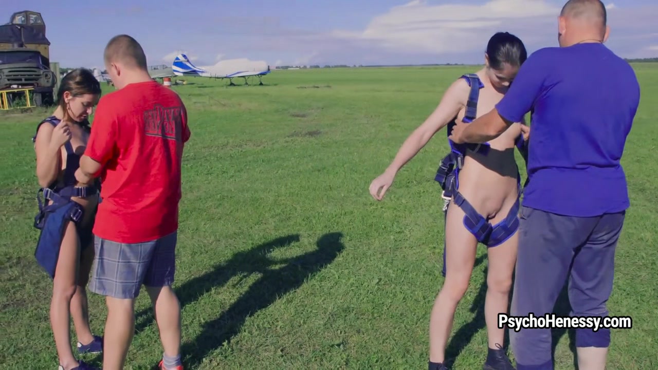 Henessy - Naked Parachute Jump