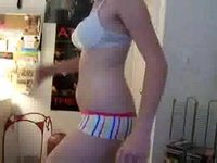 Striped panties