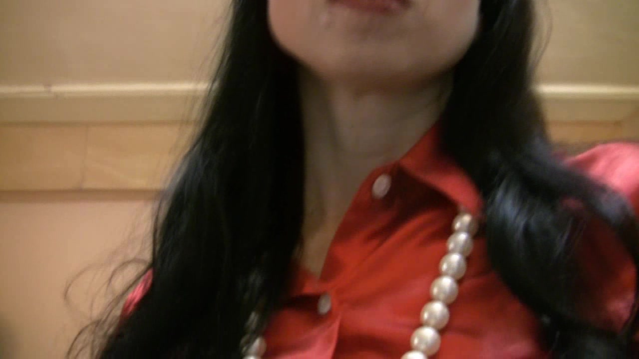 Trinity-Productions: Red Blouse Domme