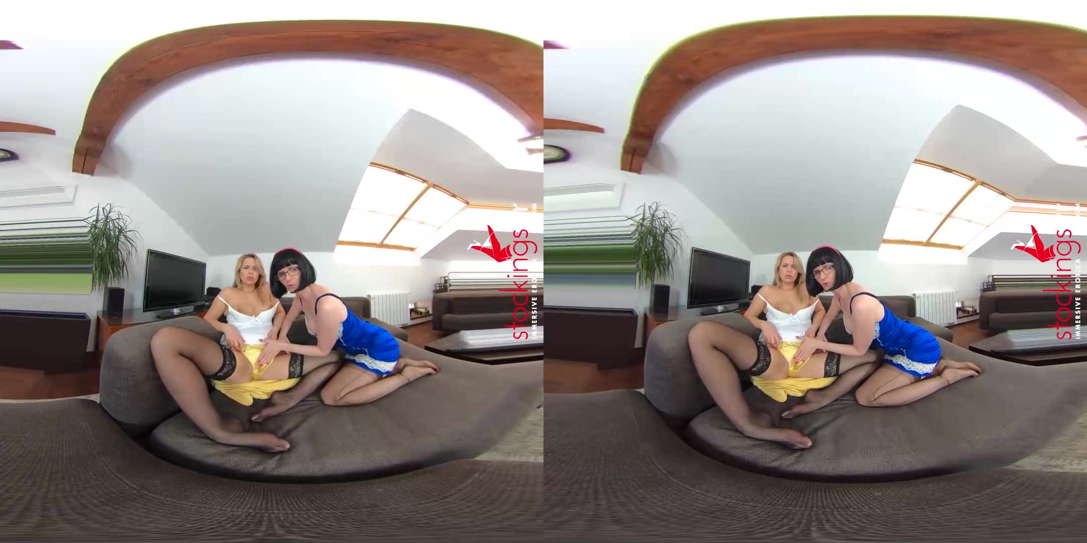 Slip sluts starring Julia and Nikky Dream