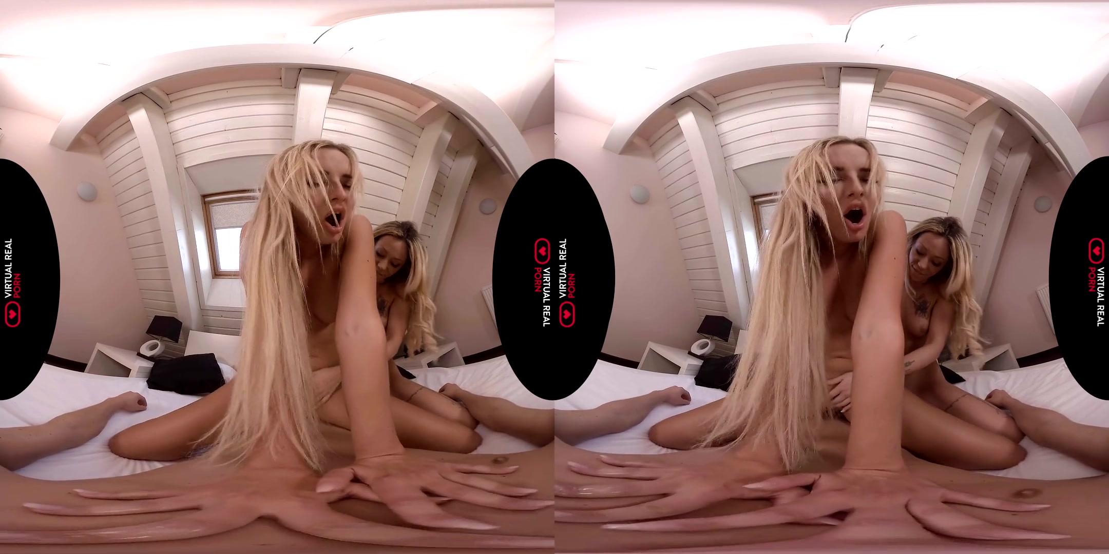 Jennifer Amilton & Amy Pink in Golden Tears - VirtualRealPorn