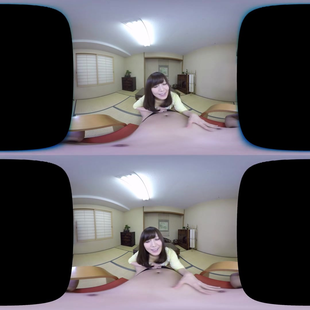 Gazing at the Virtual Blowjob; Cute Japanese MILF Oral POV