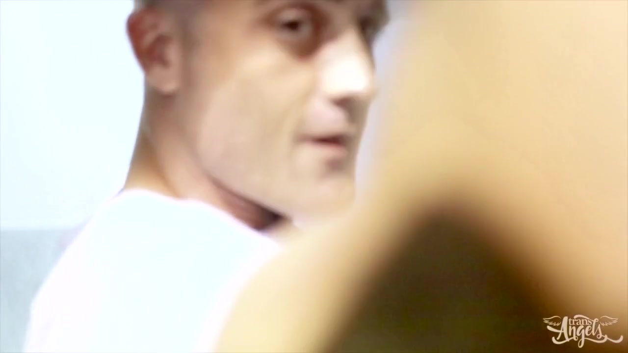 Lance Hart & Chanel Santini in BTS - Wonder Woman: A XXX Trans Parody - TransAngels