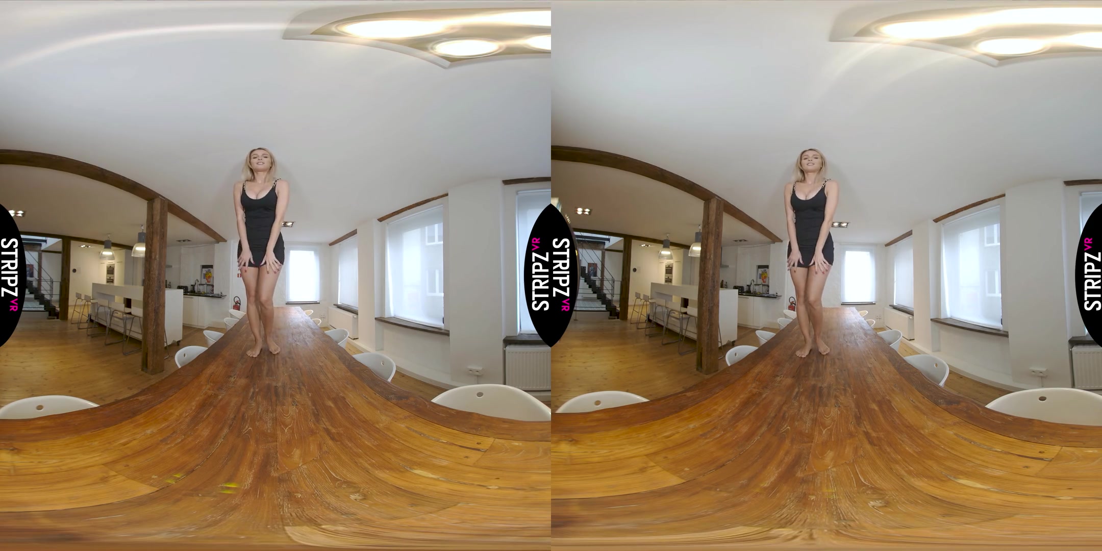 Sexual Senses - Amazing Blonde Babe Solo Striptease