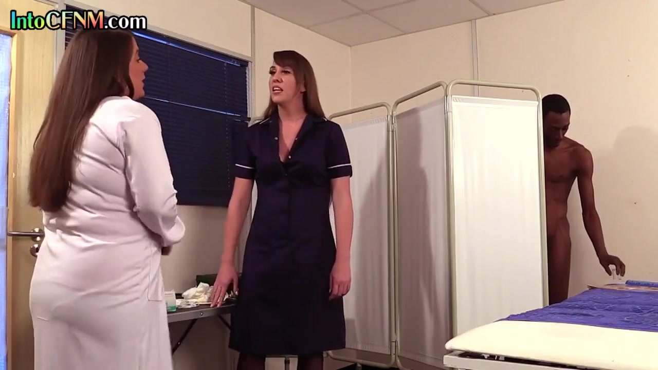 Cfnm British Amateur Sex Nurses Sucks Black Dick In