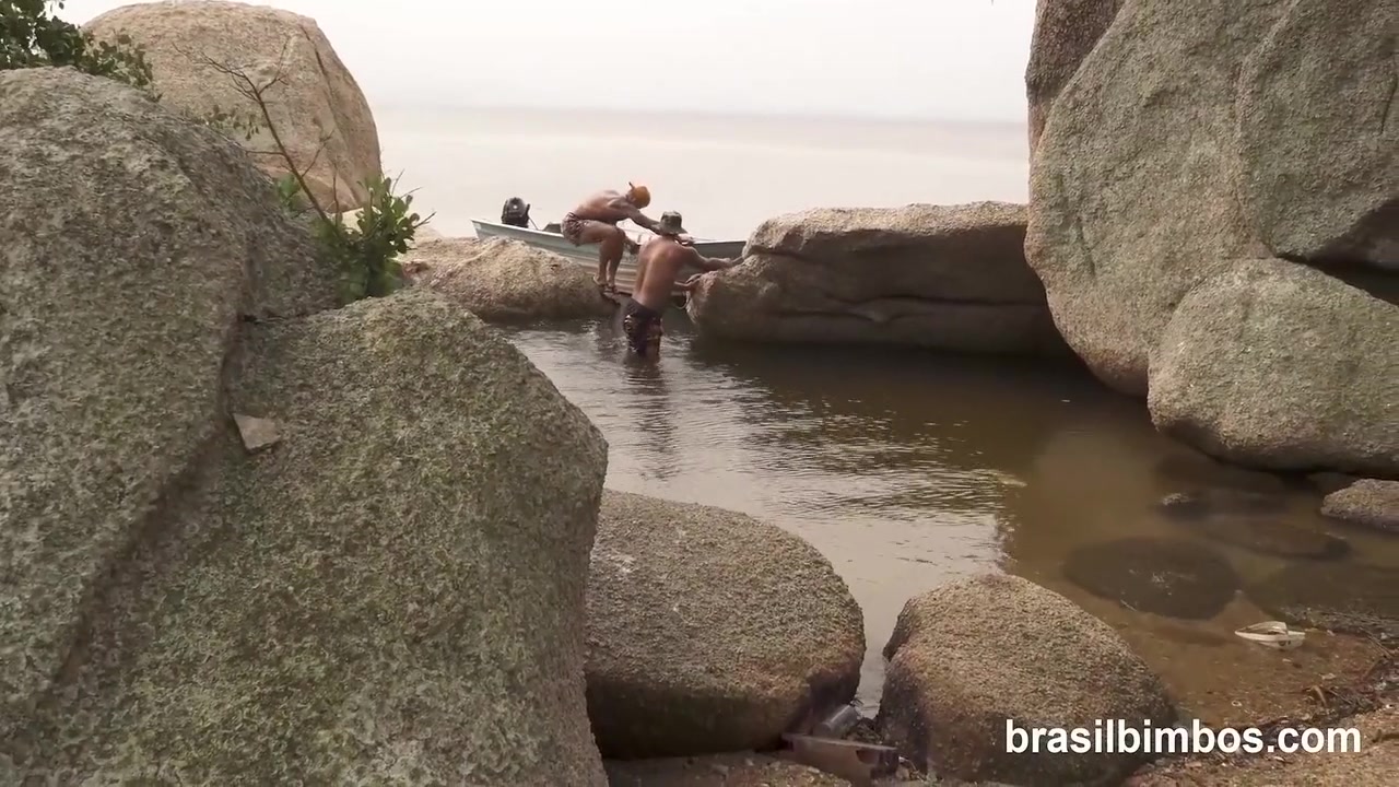 Thick & Juicy Brazilian Bala Levado Gets Dp By Two Cocks By