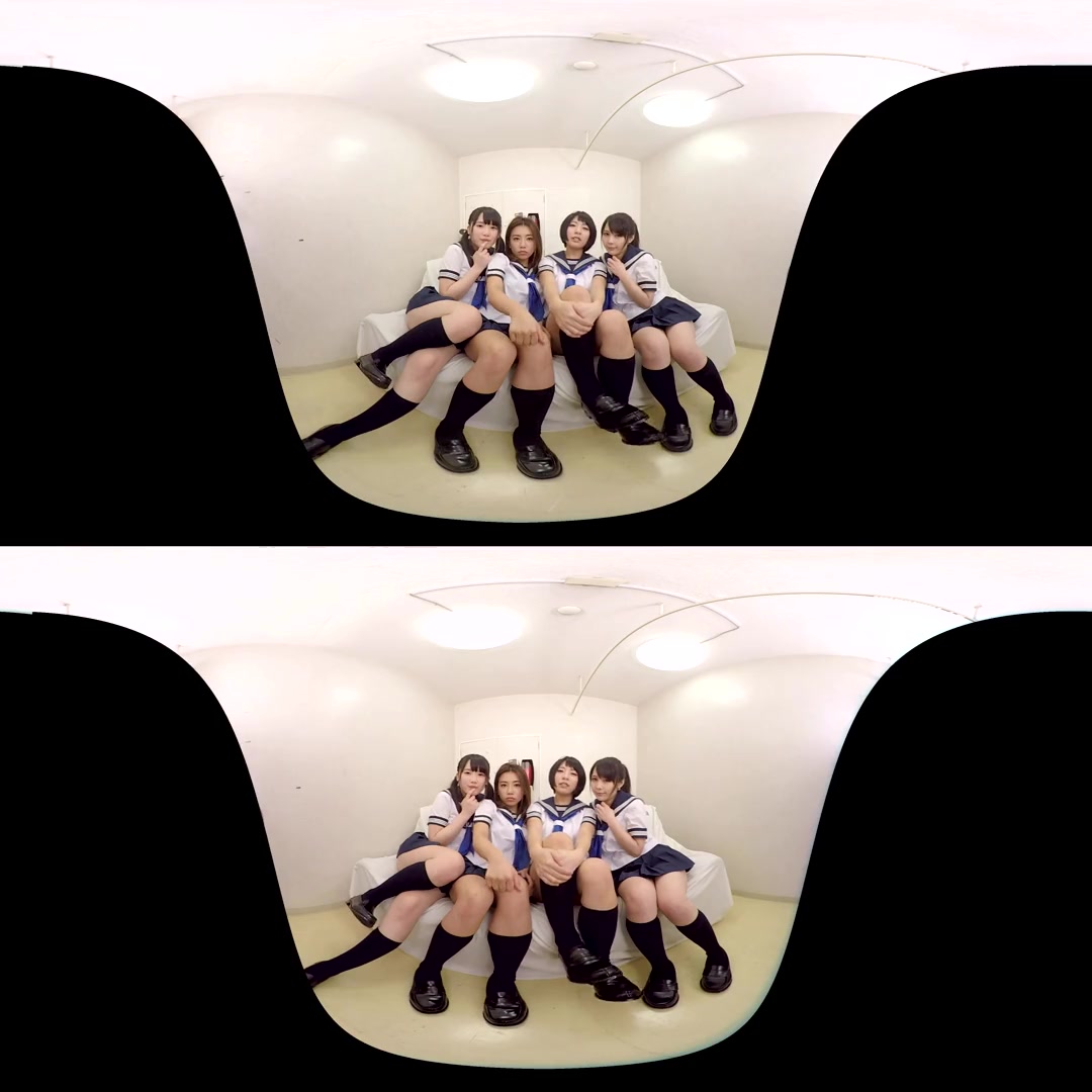 Mei Matsumoto, Miku Abeno, Aya Miyazaki, Ruka Kanae Surrounded by Four Masturbating schoolgirls 18+ - SexLikeReal