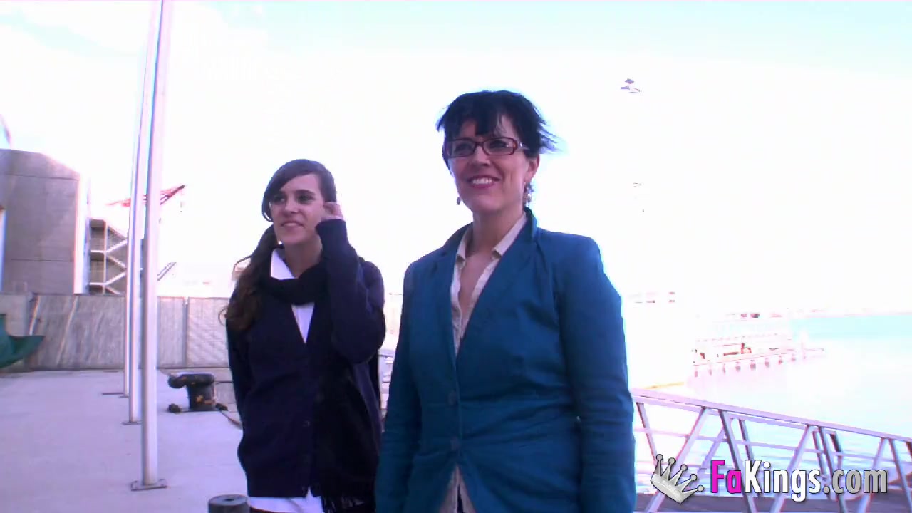 Montse teaches Ainara how to be a slut