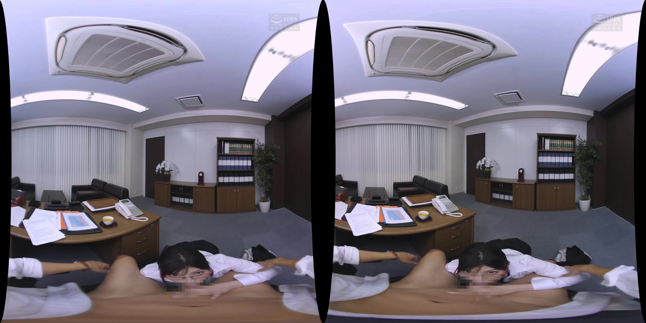 Workplace Affair: The Boss and I Are Alone; Busty Japanese Secretary Fucked