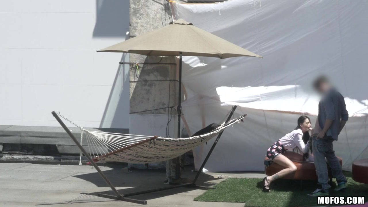 Raven Bay in Fucking Raven on the Roof - MofosNetwork