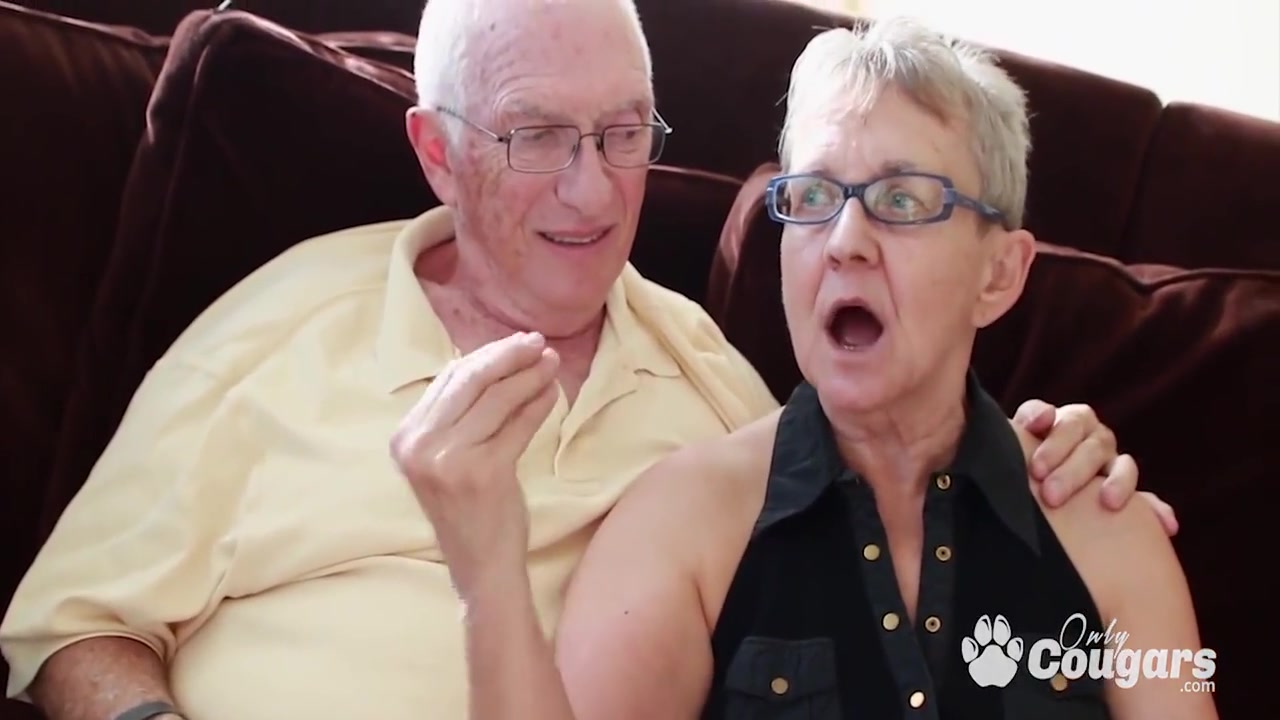 Horny Old Granny Fucks A Random Dude Infront Of Her Hubby - Cuckold 25 Min With Ashley Fires