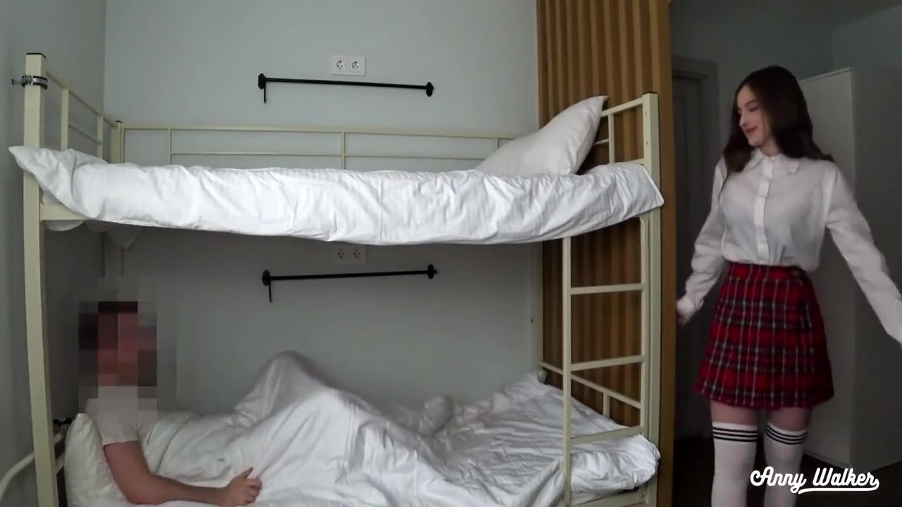 Stepsister Saw Me Jerking Off And Fucked Me - Anny Walker