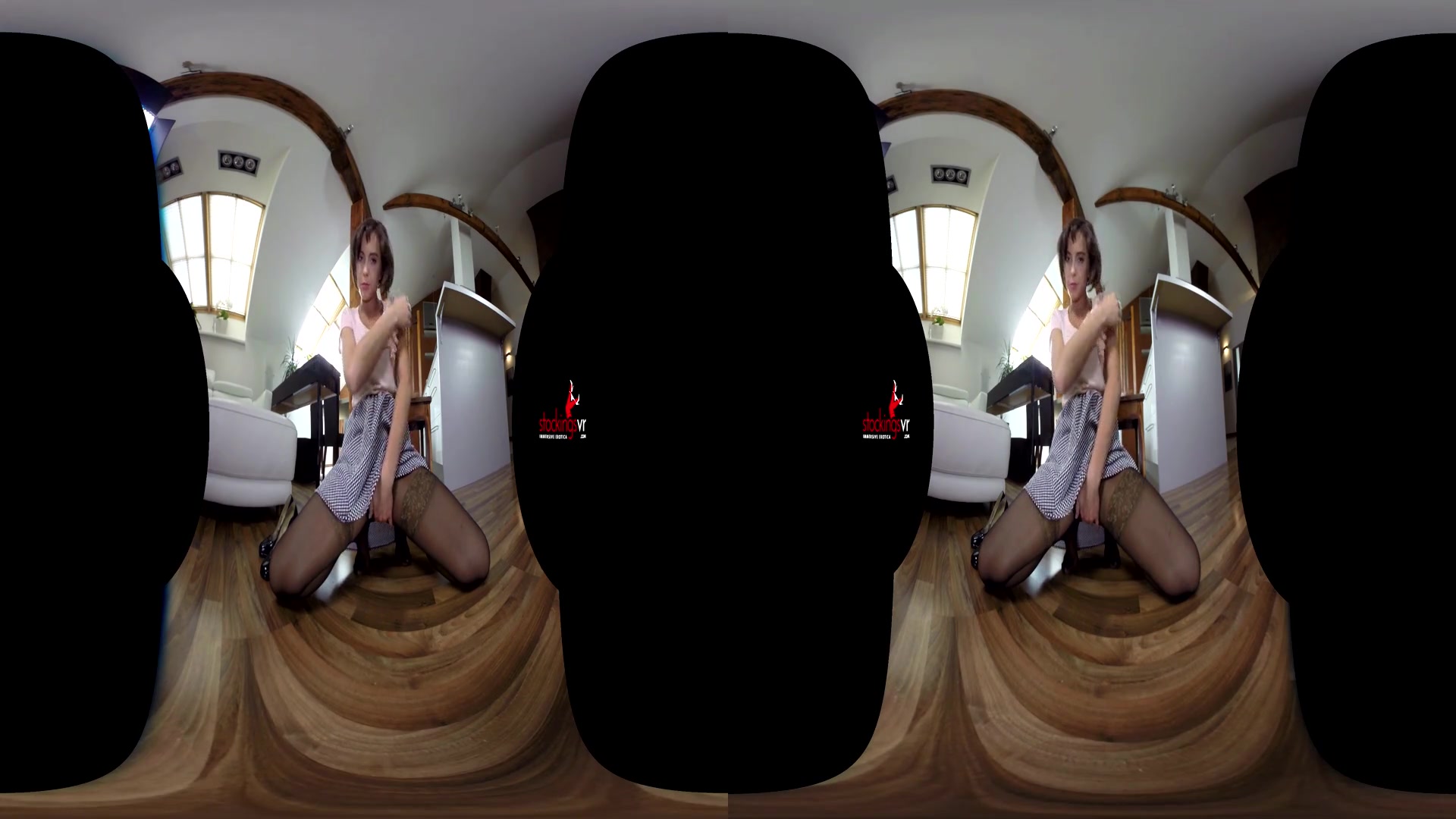 Annabelle Doll in Dirty Girl In Nylons Annabelle Doll - StockingsVR