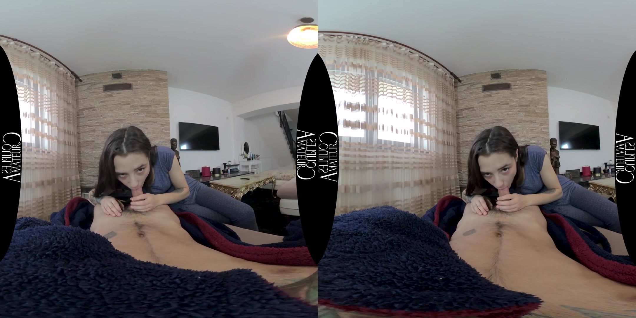 She Asked For Tea But She Got Creapie Instead! - AmateurCouplesVR