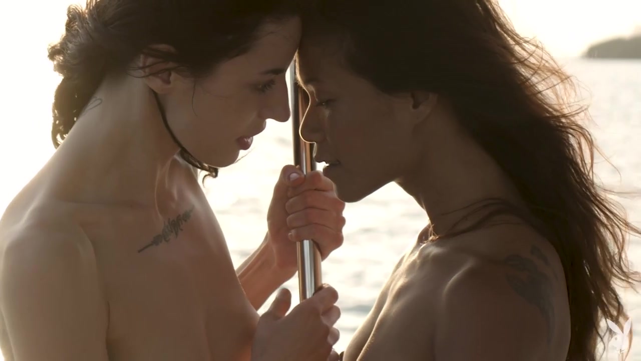 Maki and Oksana in Ocean Kiss - PlayboyPlus