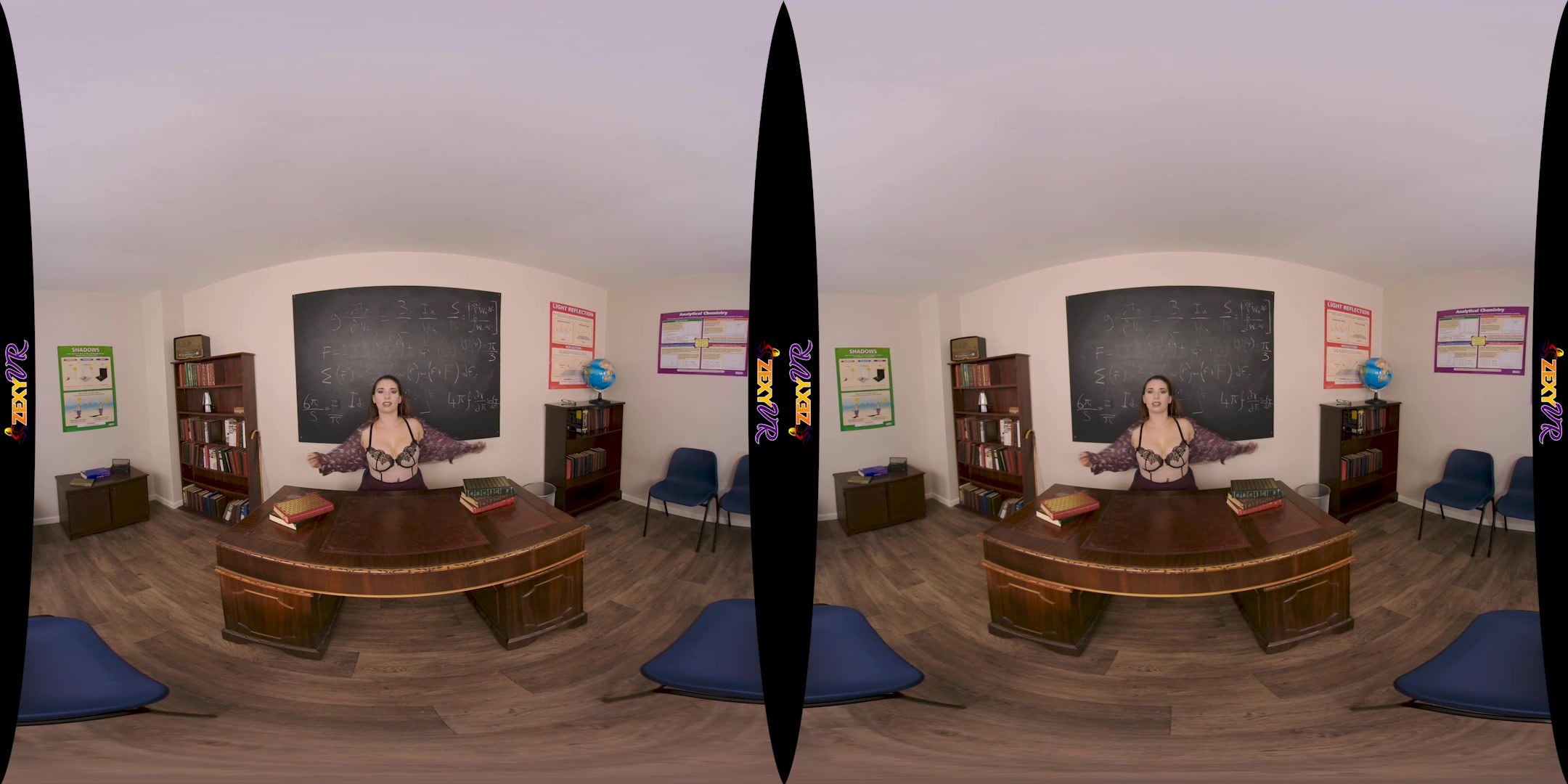 Class Distractions featuring Ivory - ZexyVR