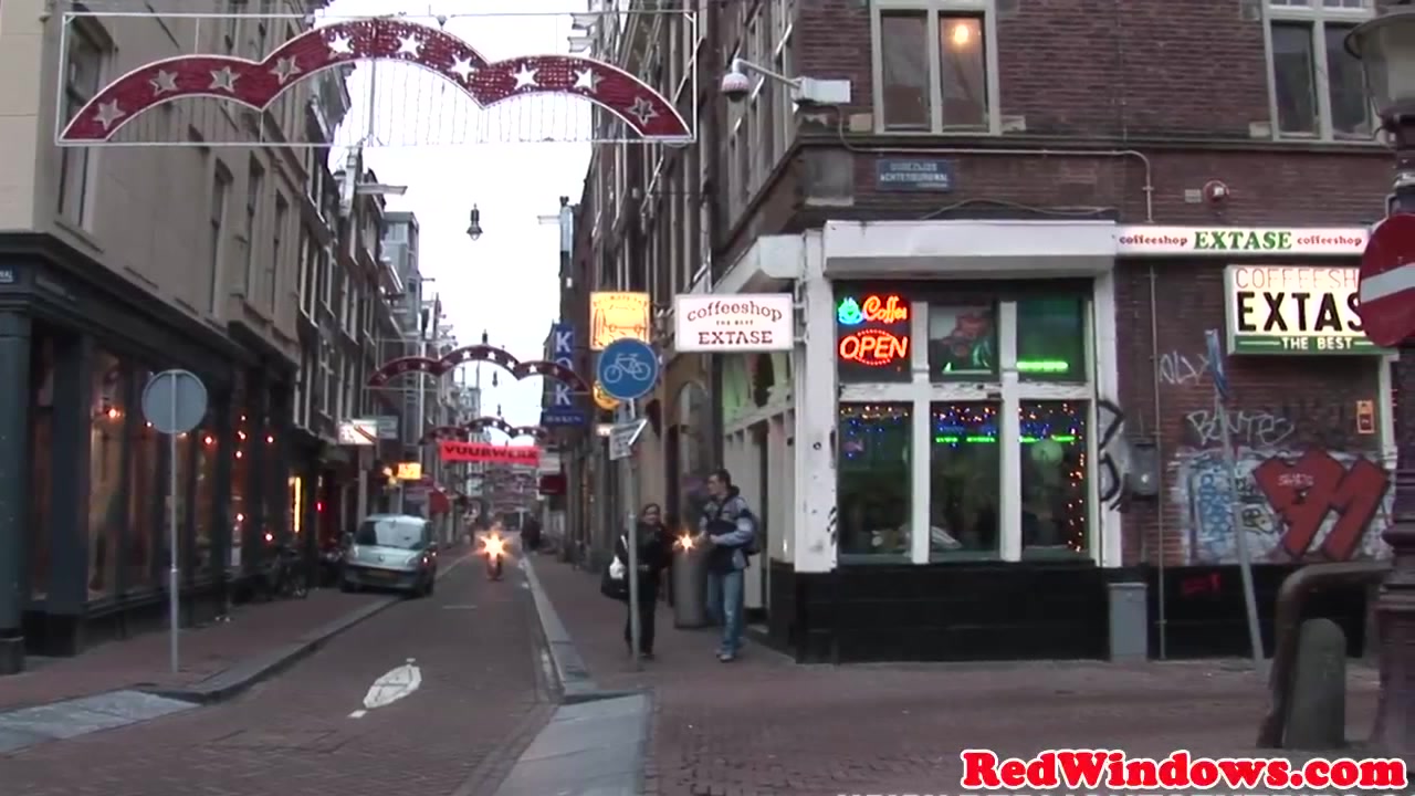 Dutch hooker doggystyled until cumsprayed