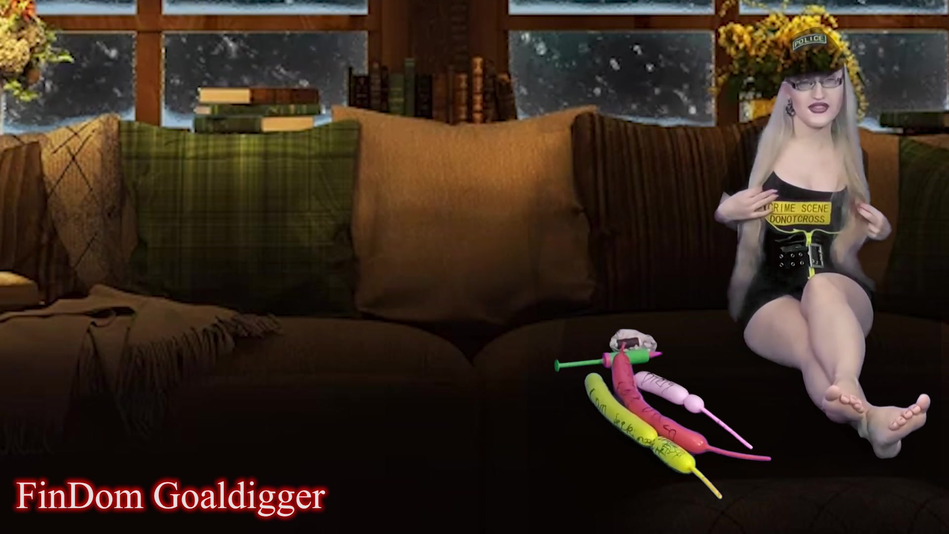 Cyber Cei - Sex Movies Featuring Findom Goaldigger