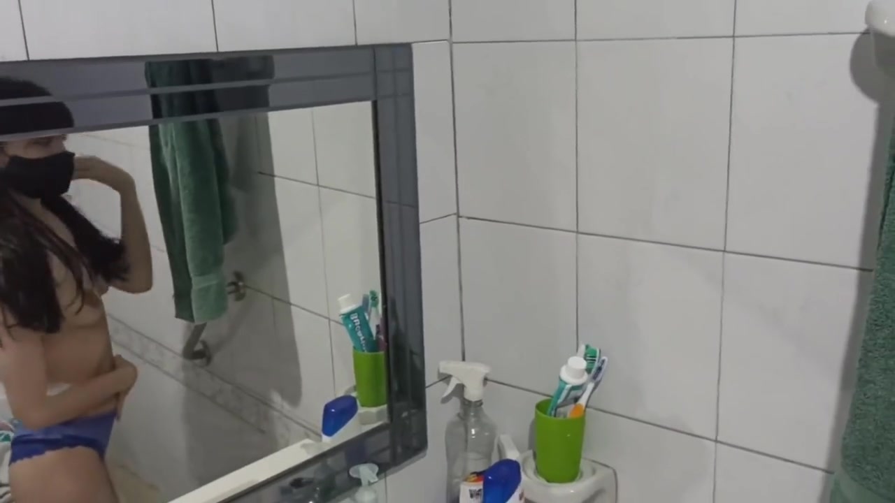 If Stepfather Goes Into The Bathroom And Fucks Her Without Noticing She Lets Herself Be Fucke - Any One