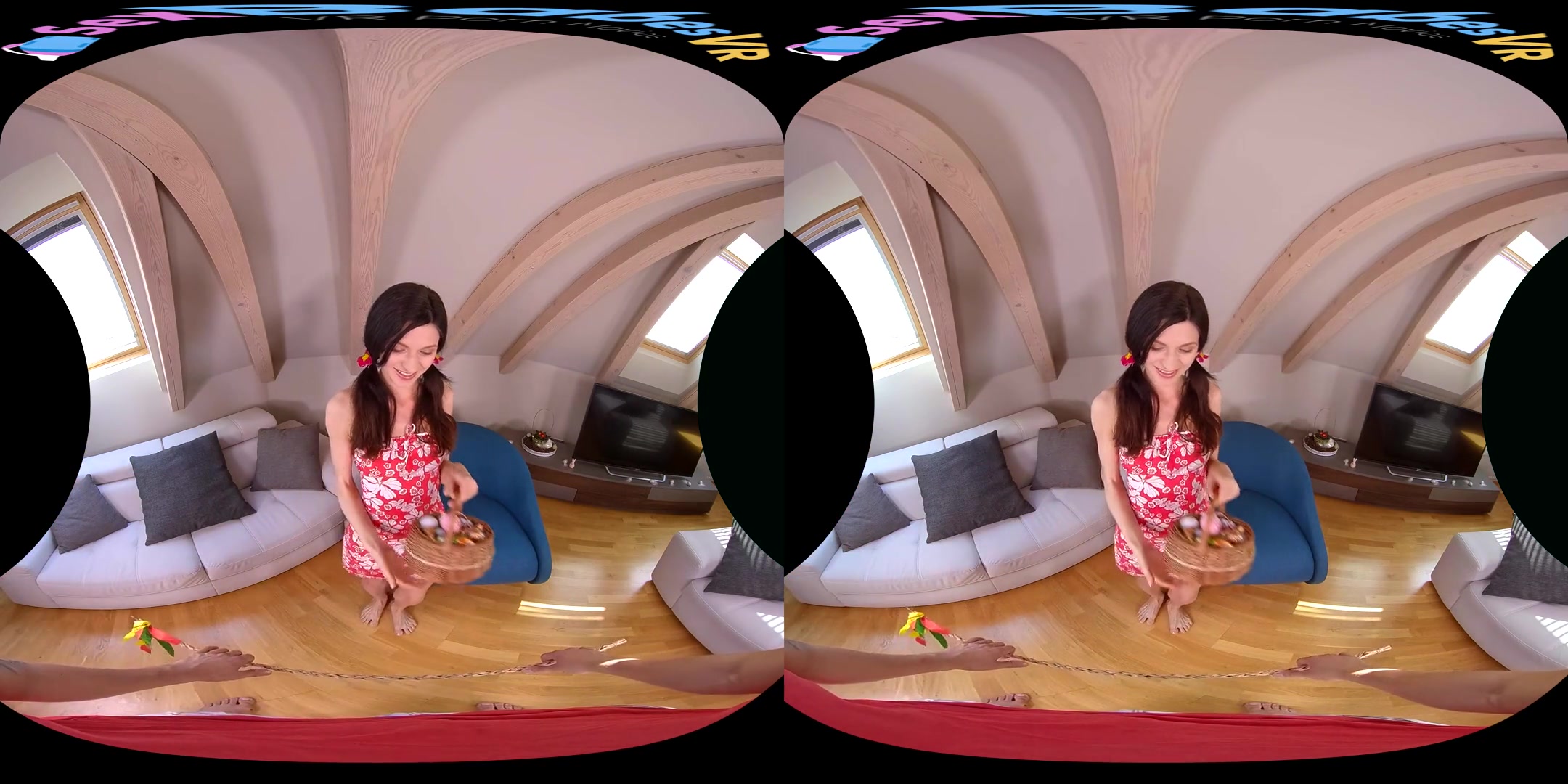 Greta A in Easter Egg Hunt - SexBabesVR