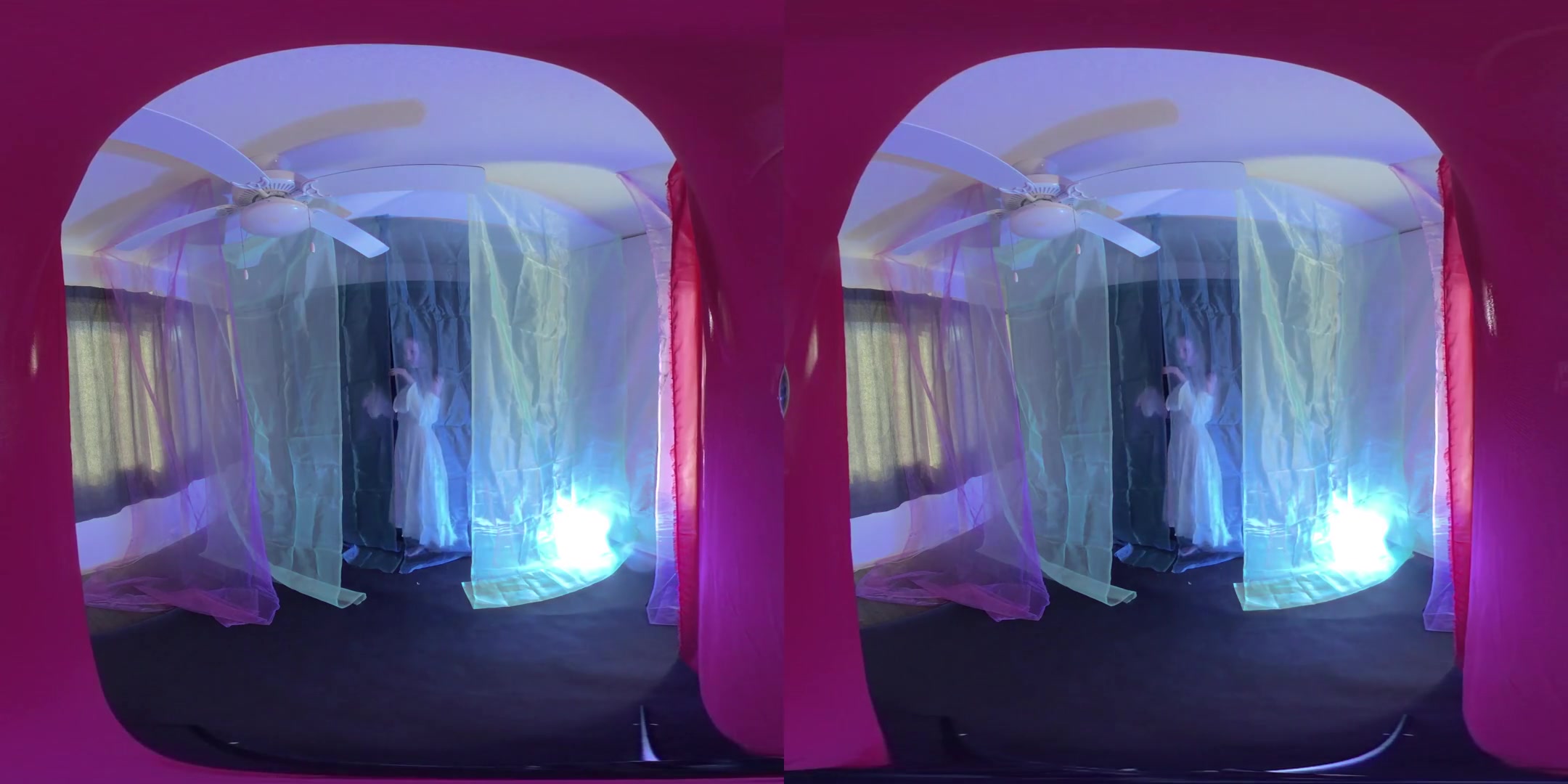 Curtains - Emily Bloom in a Solo Tease - SexLikeReal