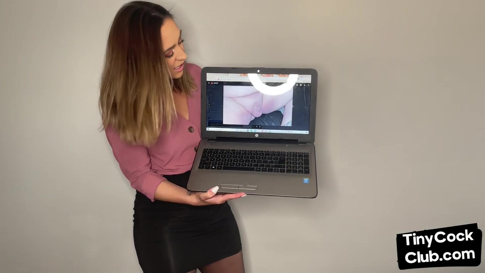 SPH femdom solo babe humiliating small dicks from photos